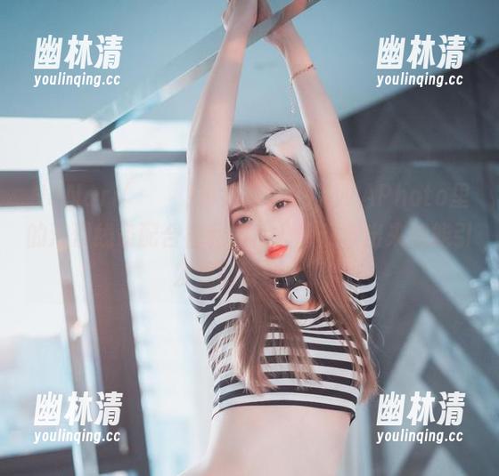 HaNari(하나리)真会玩，DJAWAPhoto里的浪漫线条配合福利图片，随便拿出来都能引发我的好奇心！