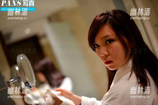 PANS写真 - 微妮那独特的气质，尽在这一抹无圣光的内衣下