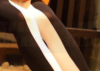 rosi – 写真集里的倩影，小莉黑色精选，竟然让我想到了秋天的落叶。