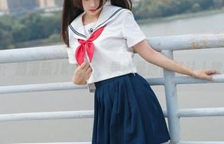 兔玩映画：超清新JK少女，果然是原图就让人欲罢不能。